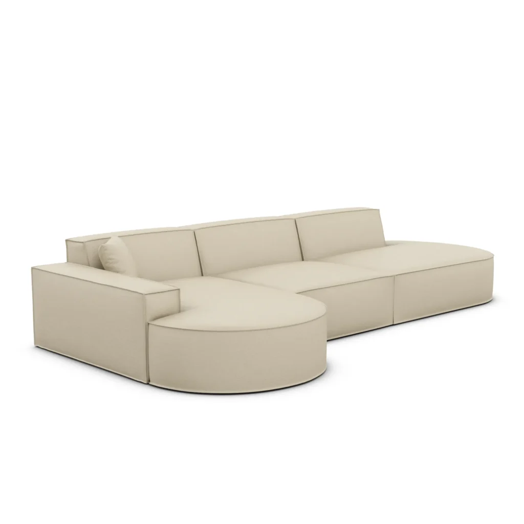 Kunstleder L-Form Lounge Sofa Brevia
