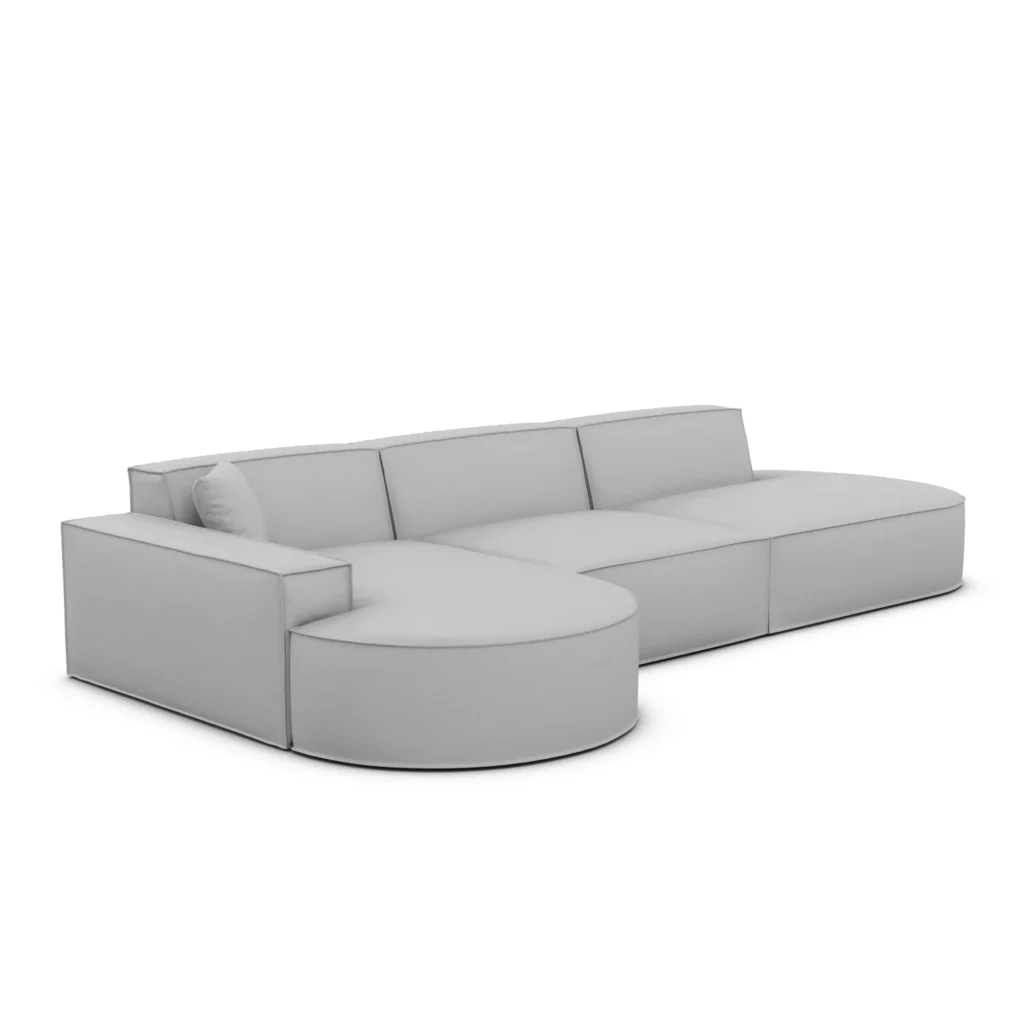 Kunstleder L-Form Lounge Sofa Brevia