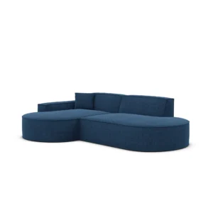 Strukturstoff L-Form Lounge Studio Sofa Brevia