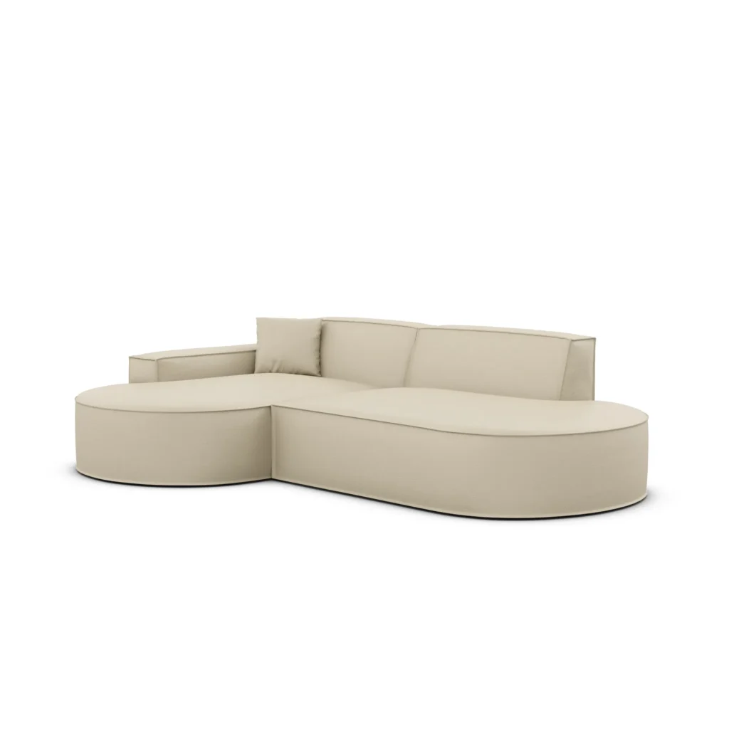 Kunstleder L-Form Lounge Studio Sofa Brevia