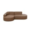 Kunstleder L-Form Lounge Studio Sofa Brevia