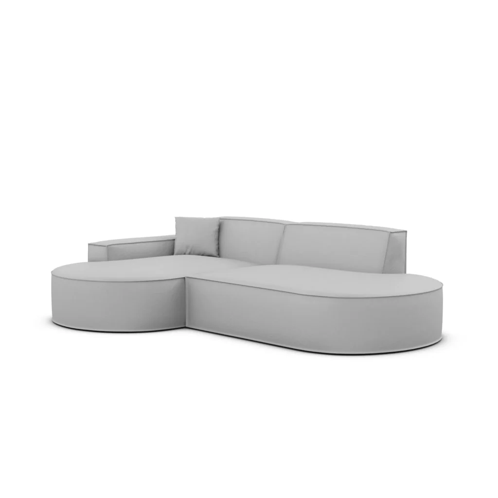 Kunstleder L-Form Lounge Studio Sofa Brevia