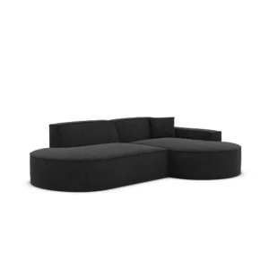 Strukturstoff L-Form Lounge Studio Sofa Brevia