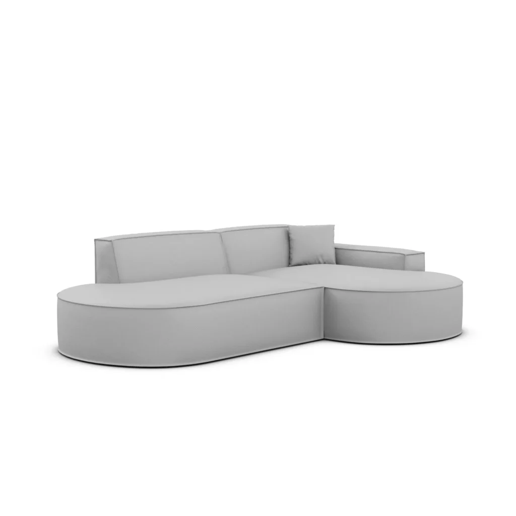 Kunstleder L-Form Lounge Studio Sofa Brevia