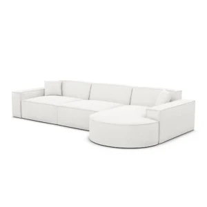 Strukturstoff L-Form Sofa Brevia