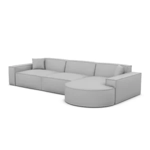 Echtleder L-Form Sofa Brevia