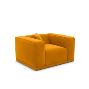 Samtstoff Sessel Diora