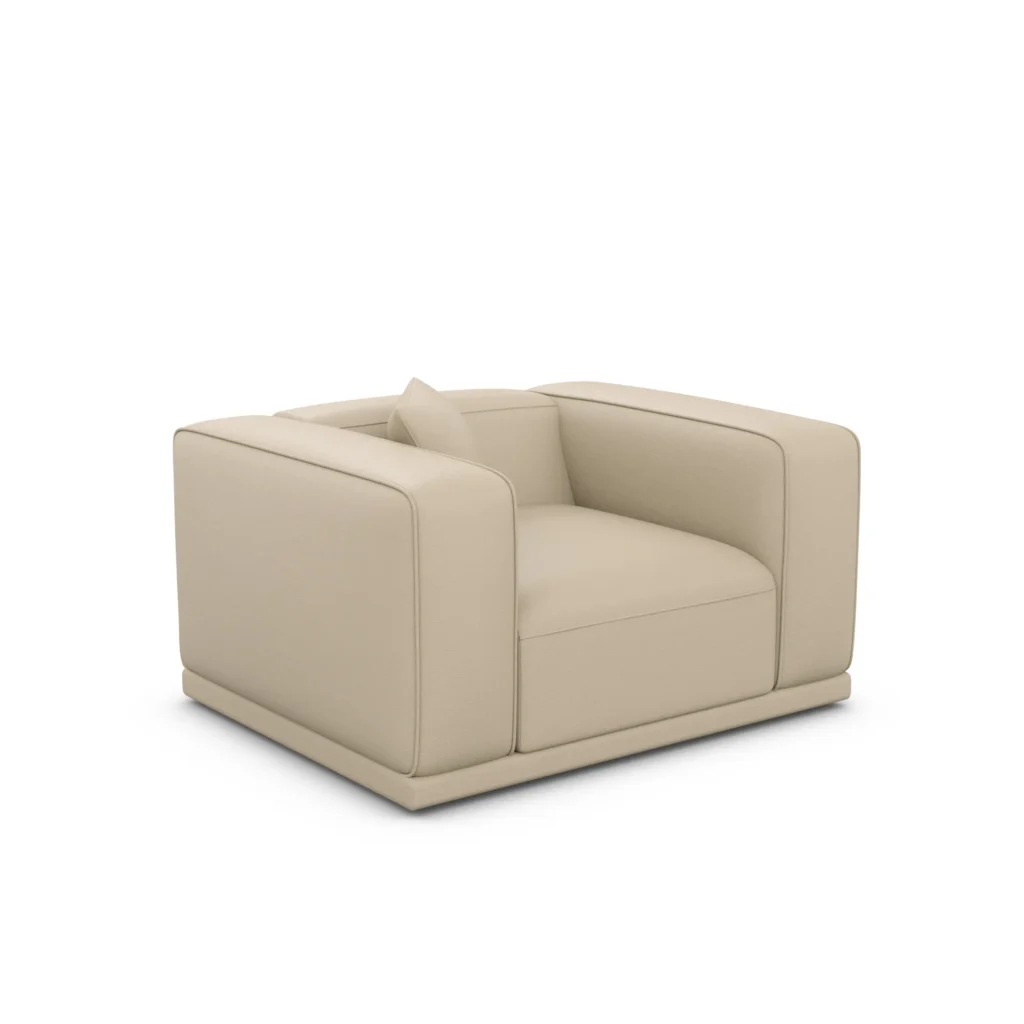 Kunstleder Sessel Diora