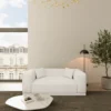 Strukturstoff 2-Sitzer Couch Diora