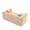Samtstoff 2-Sitzer Couch Diora
