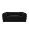 Samtstoff 2-Sitzer Couch Diora