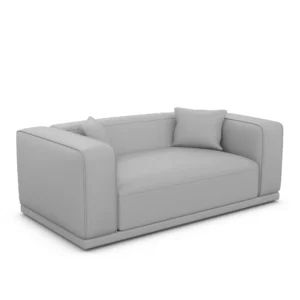 Echtleder 2-Sitzer Couch Diora