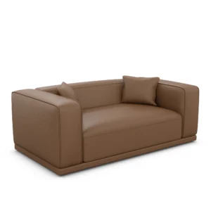 Kunstleder 2-Sitzer Couch Diora