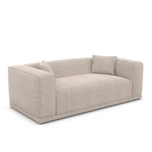 Strukturstoff 3-Sitzer Couch Diora