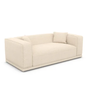 Strukturstoff 3-Sitzer Couch Diora