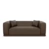 Kunstleder 3-Sitzer Couch Diora