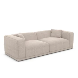 Strukturstoff 4-Sitzer Couch Diora