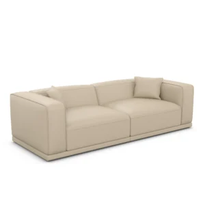 Echtleder 4-Sitzer Couch Diora