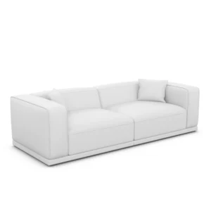 Kunstleder 4-Sitzer Couch Diora