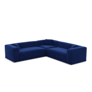 Samtstoff Ecksofa Diora