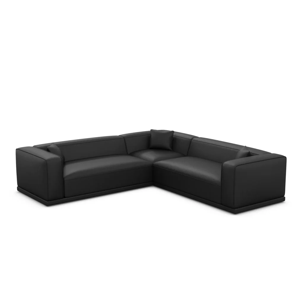 Kunstleder Ecksofa Diora