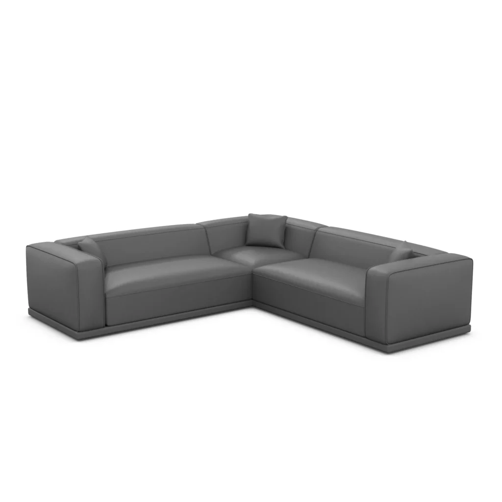 Kunstleder Ecksofa Diora
