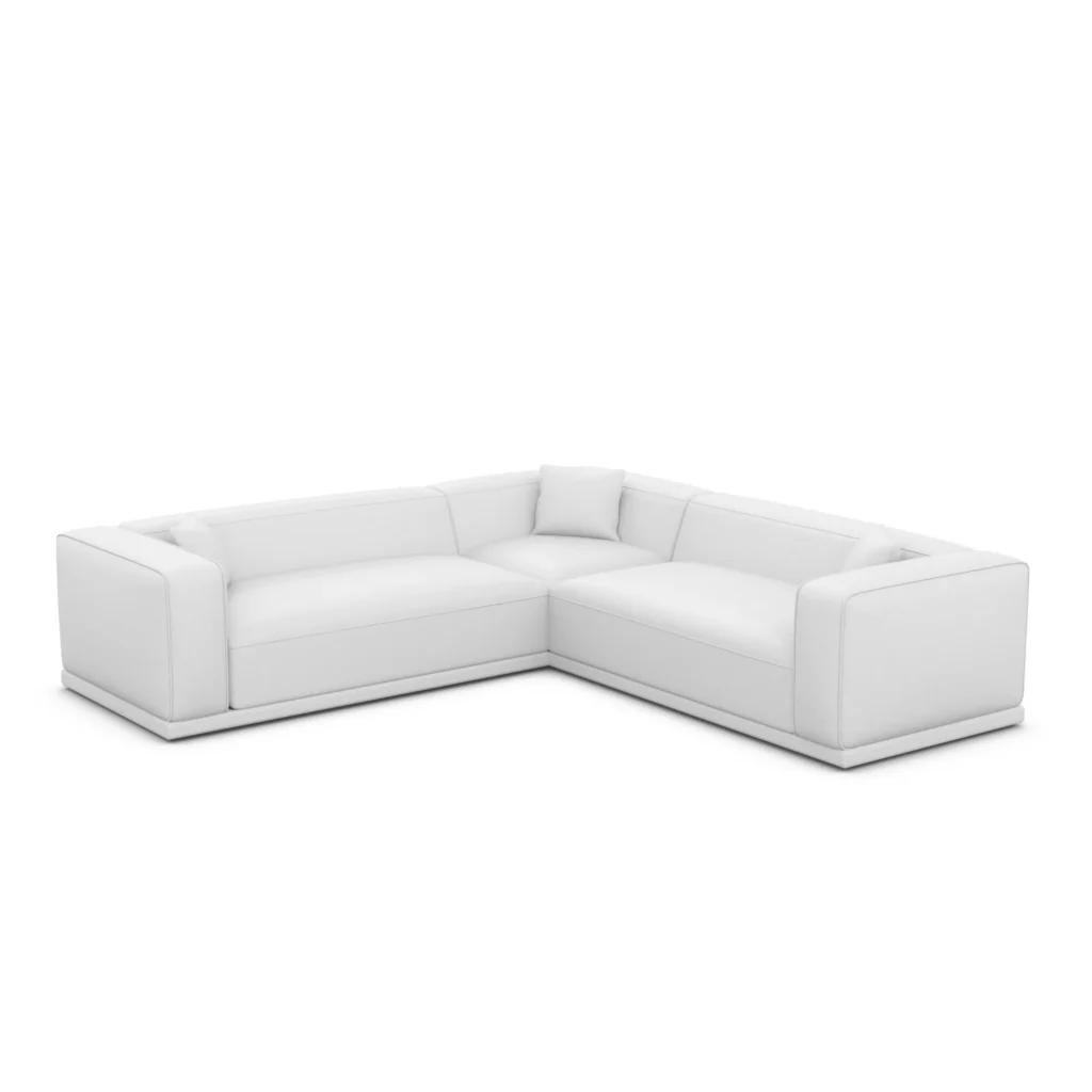 Kunstleder Ecksofa Diora