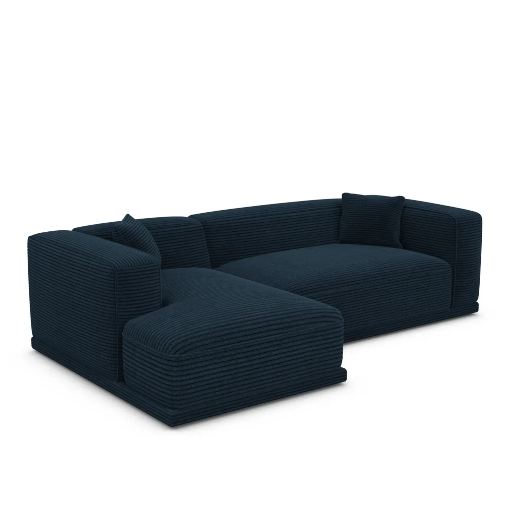 Cord L-Form Sofa Diora