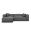 Echtleder L-Form Sofa Diora