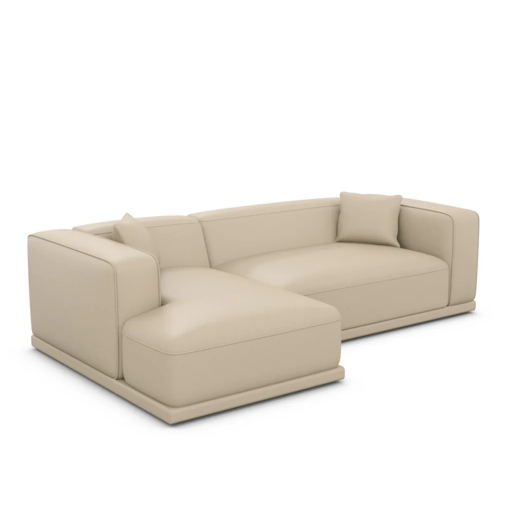 Kunstleder L-Form Sofa Diora