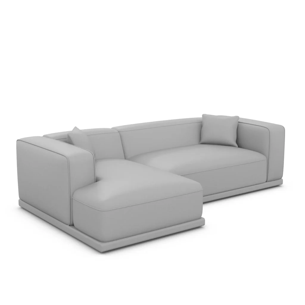 Kunstleder L-Form Sofa Diora