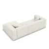 Bouclé L-Form Sofa Diora