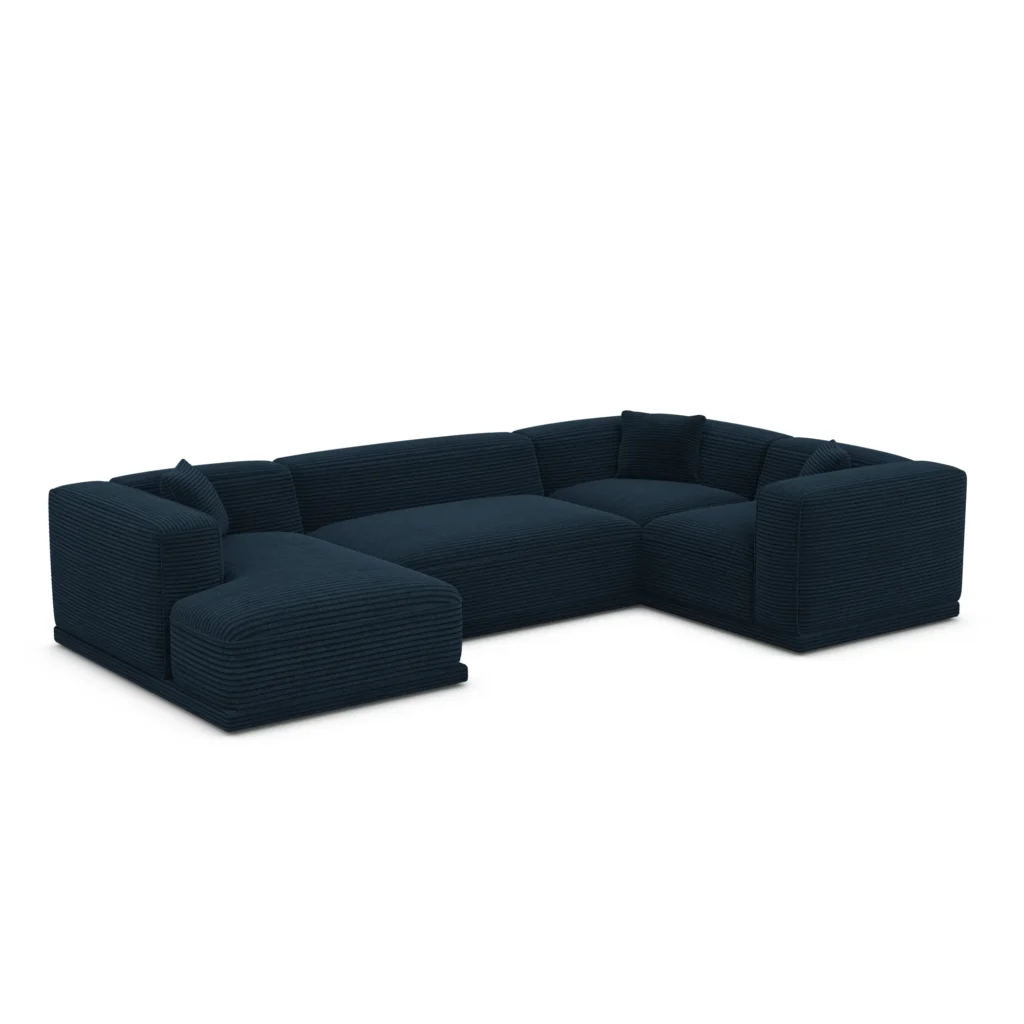 Cord U-Form XL Wohnlandschaft Diora