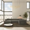 Cord U-Form XL Wohnlandschaft Diora