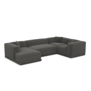 Cord U-Form XL Wohnlandschaft Diora