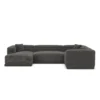 Cord U-Form XL Wohnlandschaft Diora