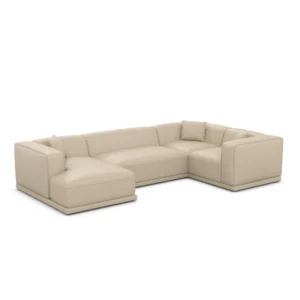 Echtleder U-Form XL Wohnlandschaft Diora