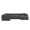 Cord U-Form XL Wohnlandschaft Diora