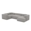 Cord U-Form XL Wohnlandschaft Diora