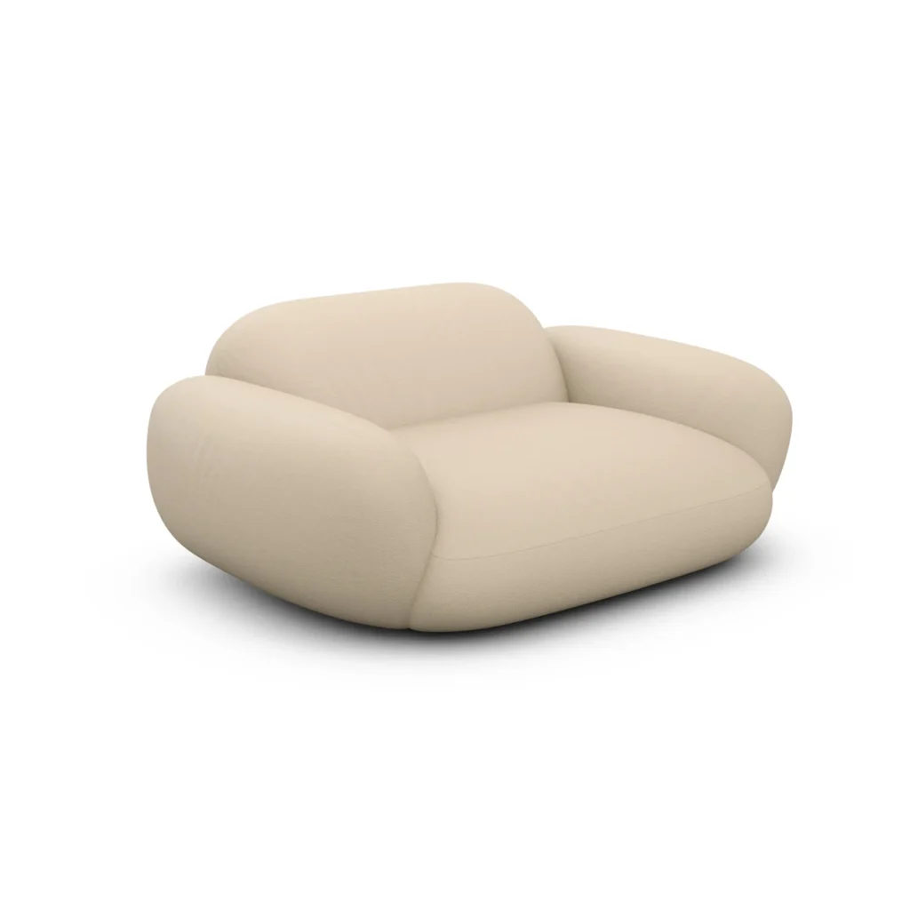 Kunstleder Sessel Elara