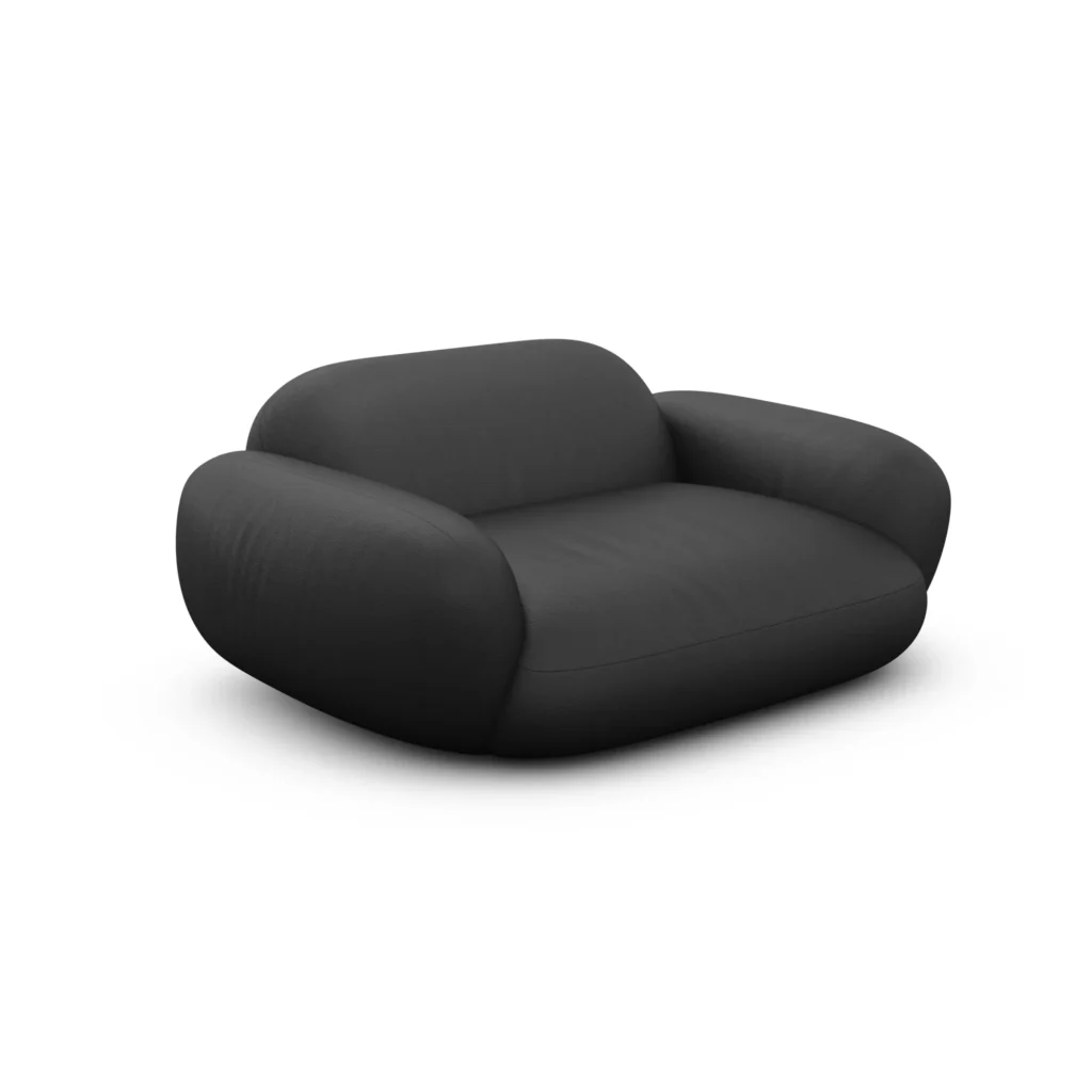 Kunstleder Sessel Elara