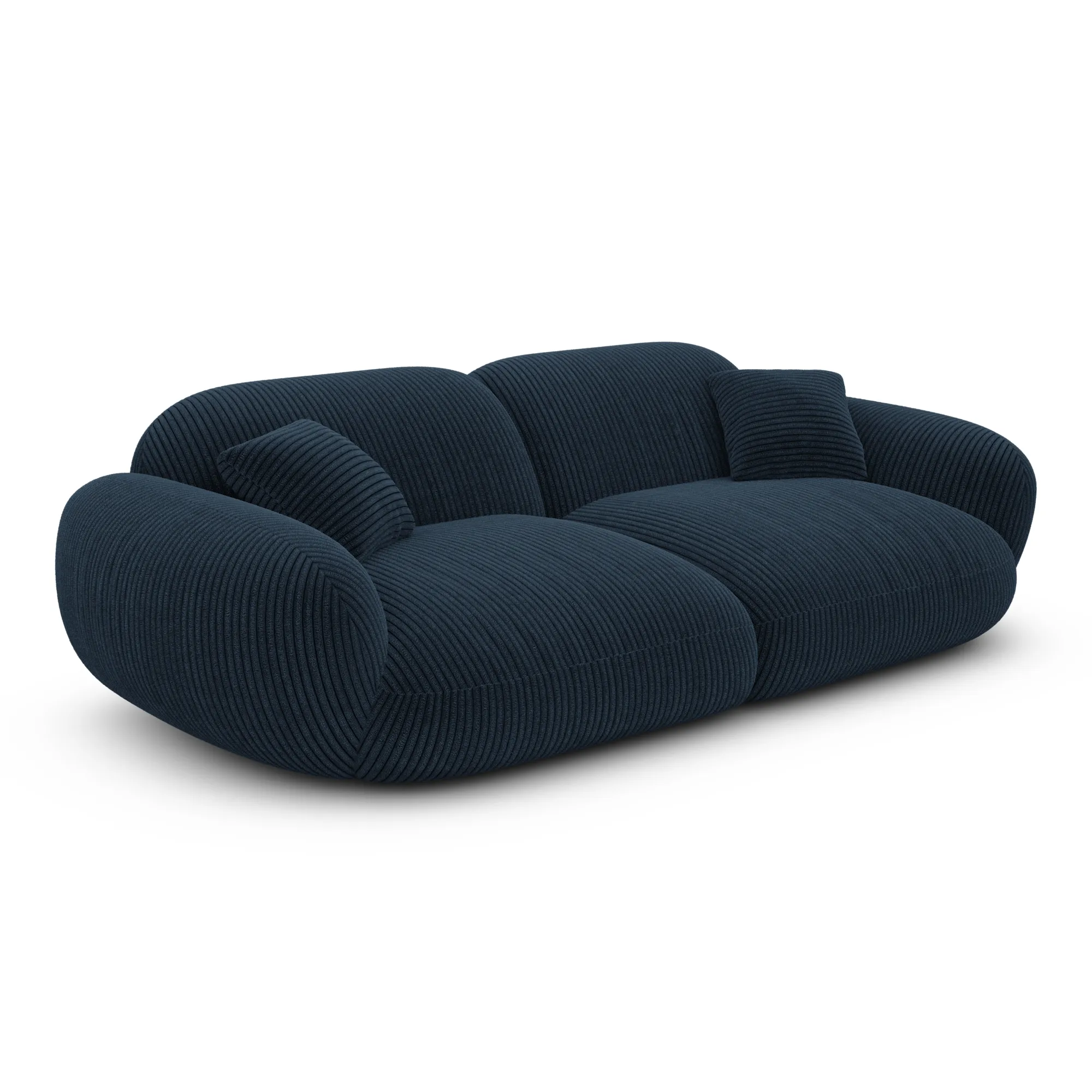 Cord 2-Sitzer Couch Elara – Bild 14