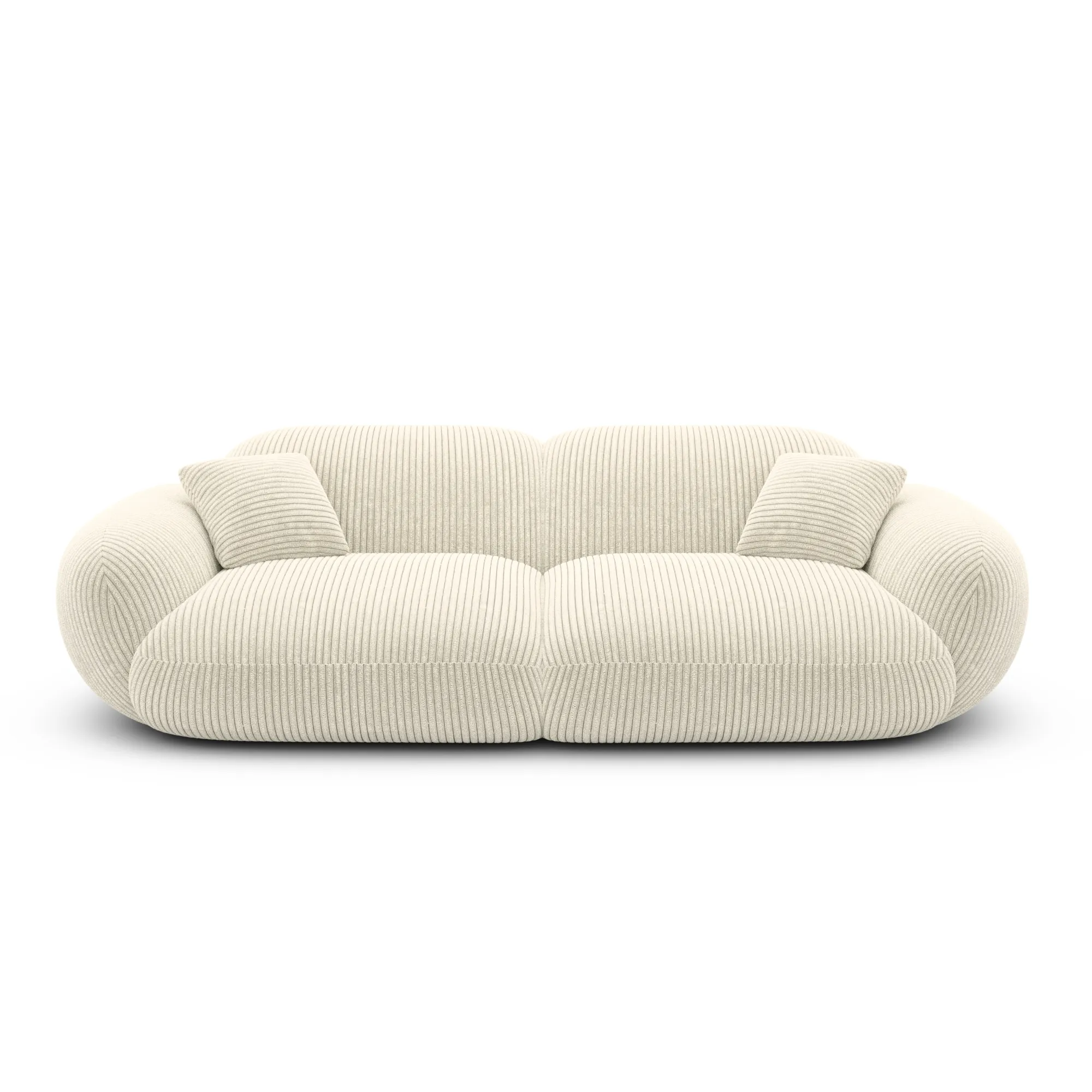 Cord 2-Sitzer Couch Elara – Bild 9