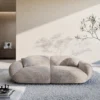 Strukturstoff 2-Sitzer Couch Elara – Bild 10