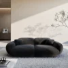 Samtstoff 2-Sitzer Couch Elara – Bild 5