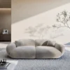 Samtstoff 2-Sitzer Couch Elara – Bild 2