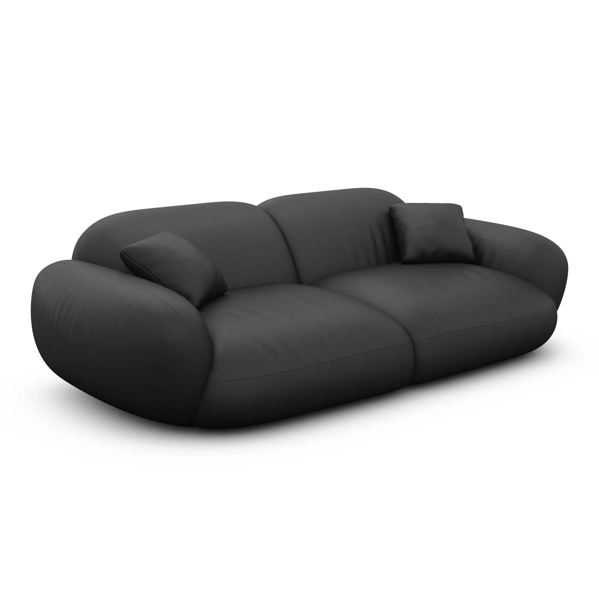 Kunstleder 2-Sitzer Couch Elara – Bild 18