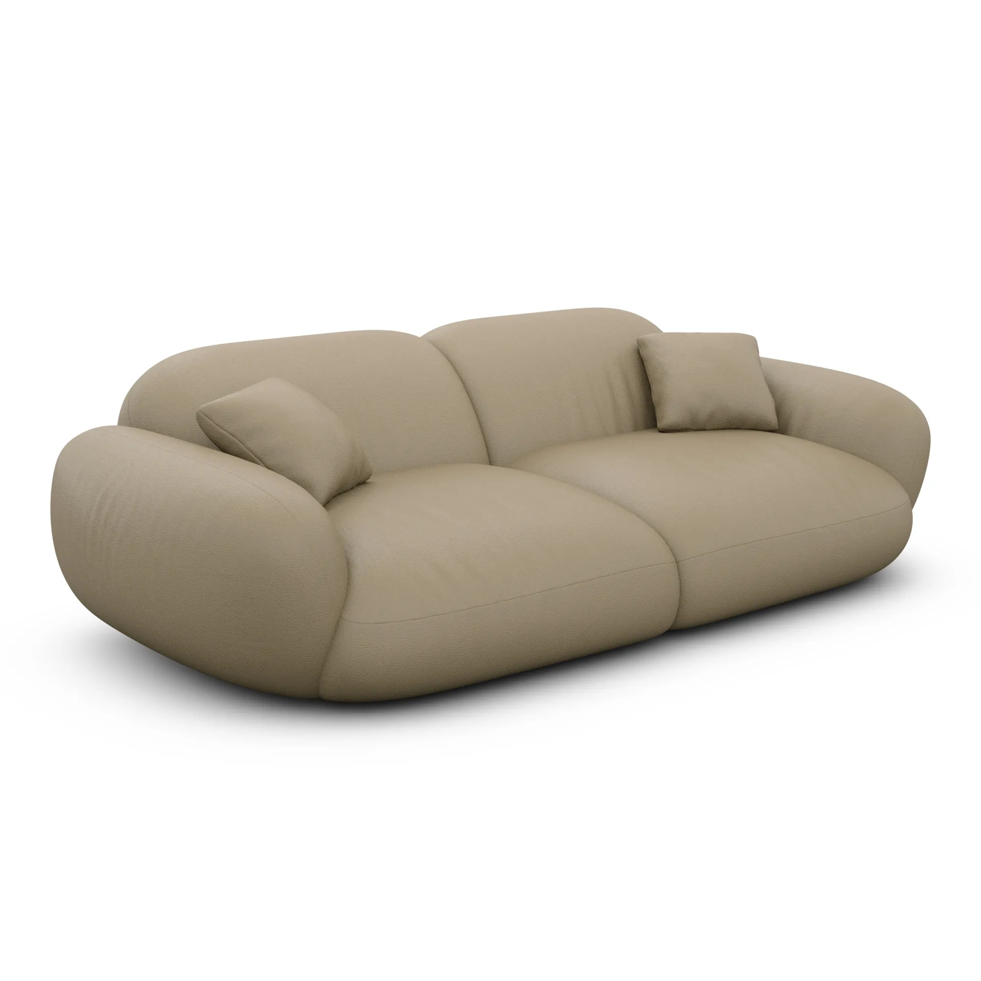 Kunstleder 2-Sitzer Couch Elara – Bild 24