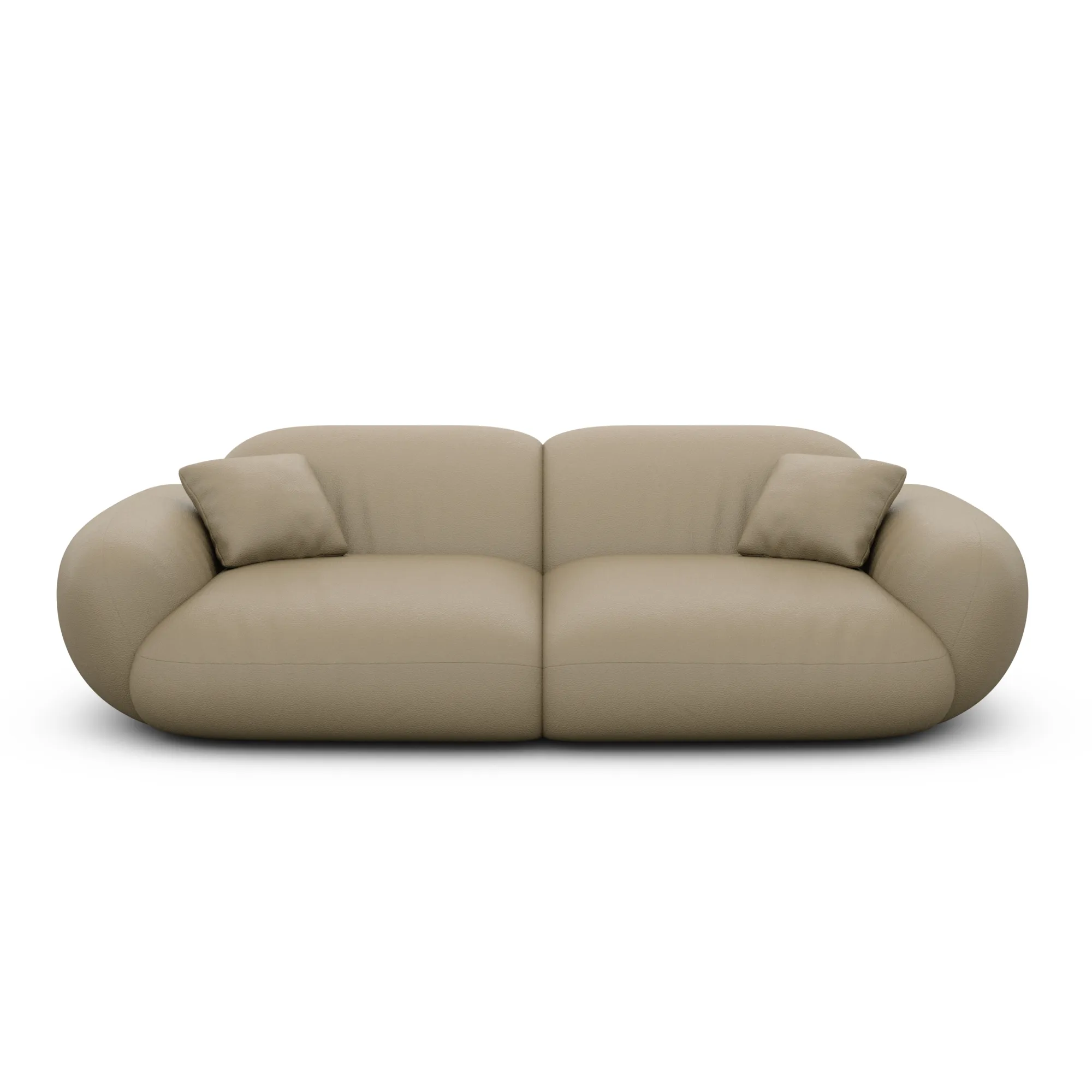 Kunstleder 2-Sitzer Couch Elara – Bild 25