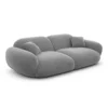 Samtstoff 3-Sitzer Couch Elara – Bild 19